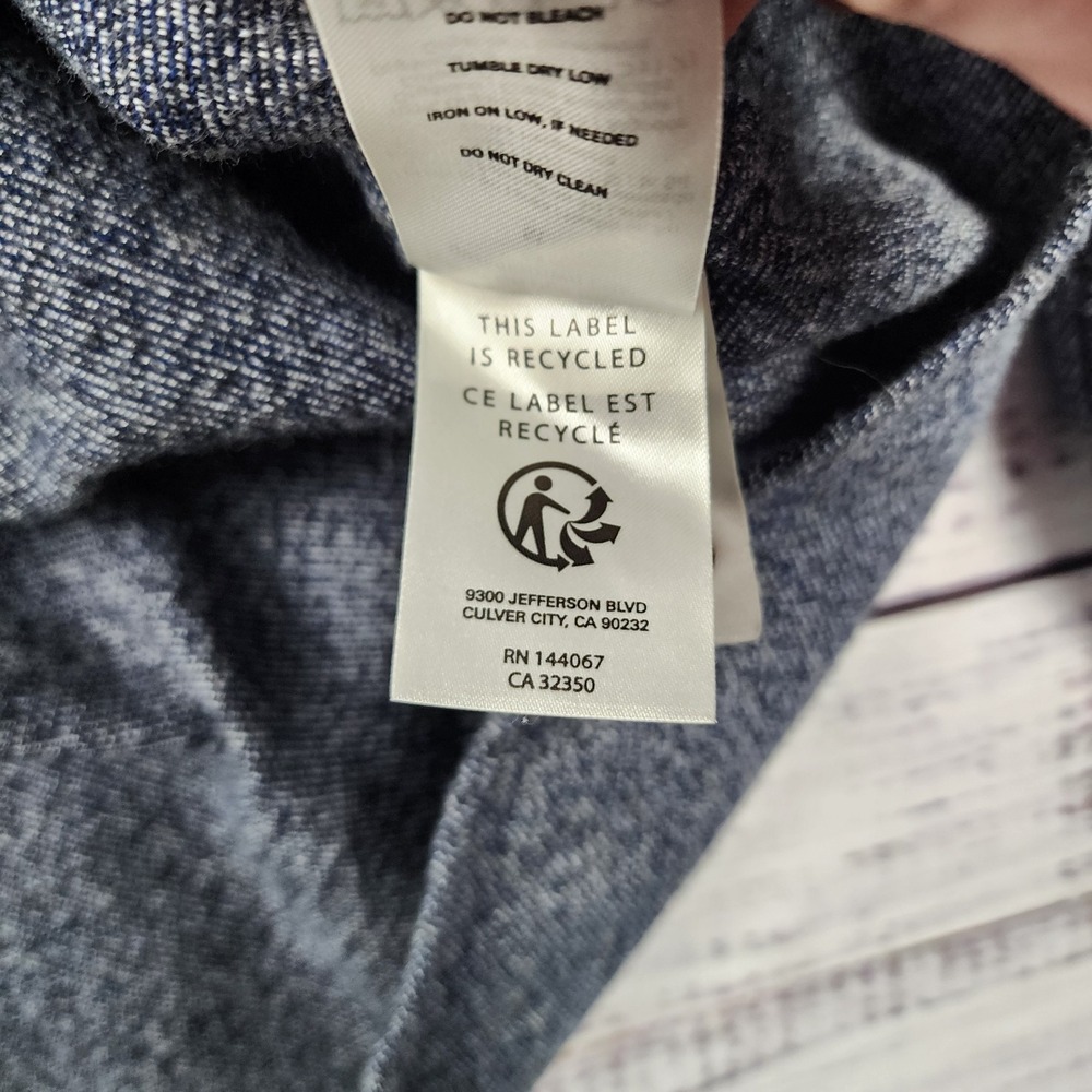 Outerknown Transitional Flannel Utility Shirt Med… - image 5